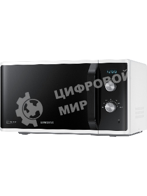 Микроволновая печь Samsung MS23K3614AW белый, 23 л, 800 Вт, переключатели - поворотный механизм