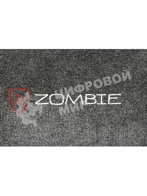 Кресло Zombie Ghost Fabric серый, ткань, 120 кг, механизм качания