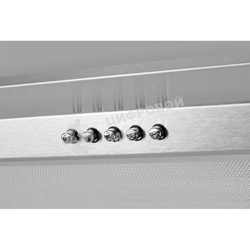 Встраиваемая вытяжка Kuppersberg Inlinea 70 X, 70 см, отвод/рециркуляция, 650 м3/ч, 3 скорости, KF-T (приобретается отдельно), нержавеющая сталь