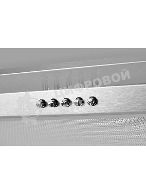 Встраиваемая вытяжка Kuppersberg Inlinea 70 X, 70 см, отвод/рециркуляция, 650 м3/ч, 3 скорости, KF-T (приобретается отдельно), нержавеющая сталь