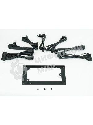 Блок питания Chieftec Compact CSN-450C, 450Вт, 80 PLUS Gold, 80мм, модульный, черный