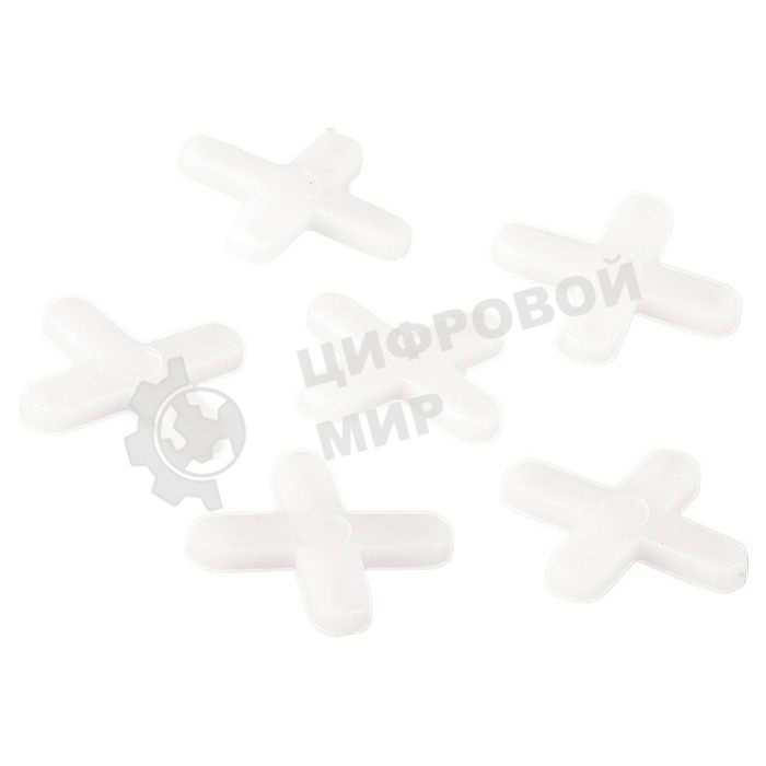 Крестики Sparta 2,5 мм, для кладки плитки, 250 шт.