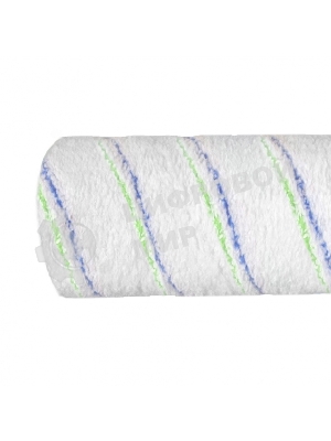 Валик Сибртех Водные краски, 180 мм, ворс 12мм, D - 48 мм, D ручки - 6 мм, полиэстер