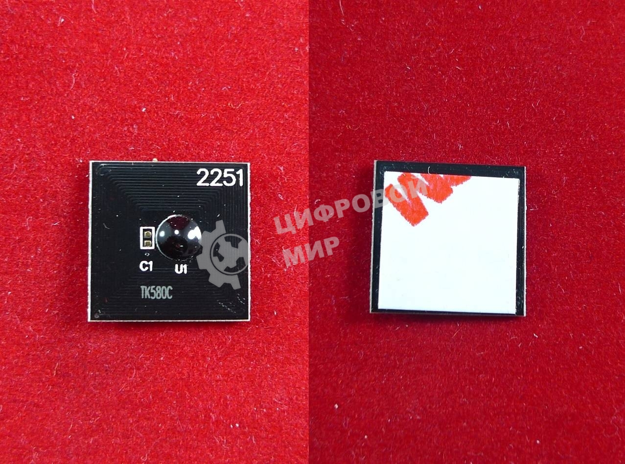 Чип Kyocera FS-C5150DN, P6021CDN (TK580K) Cyan 2.8K (ELP, Китай)