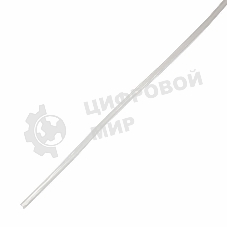 Термоусаживаемая трубка клеевая Rexant 12,0/4,0 мм, прозрачная, упаковка 10 шт. по 1 м