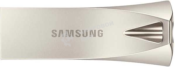 Флешка USB 64Gb USB Drive USB 3.1 Samsung BAR Plus (up to 300Mb/s) (MUF-64BE3/APC) серебристый