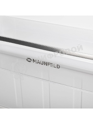 Холодильник Maunfeld MFF176SFSB черный двухкамерный 188/75л морозилка снизу, ручная разморозка