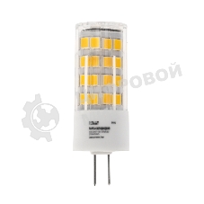 Лампа светодиодная Rexant капсульного типа JD-CORN G4 230 В 5,5 Вт 2700 K теплый свет (поликарбонат)