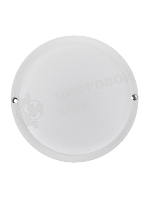 Светильник светодиодный пылевлагозащищенный Rexant ЖКХ-01 круг 30 Вт 3200 Лм IP65 6500 K 210х37 мм с датчиком движения