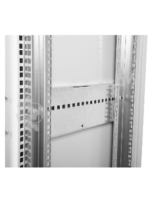 Шкаф телекоммуникационный напольный 42U (600x1000) дверь перф. 2шт, черный