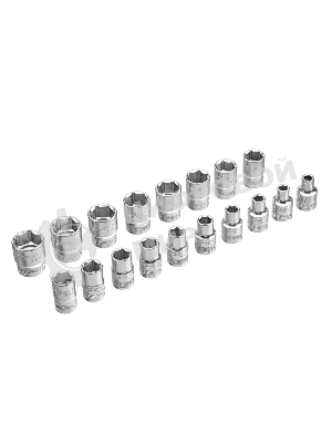 Набор торцевых Gross 14144 головок, трещотка 120 зубьев, 36 предметов