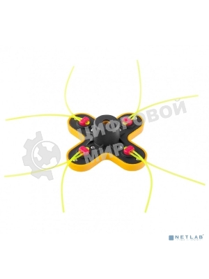 Головка триммерная универсальная гайка Denzel М10х1, 25 левая