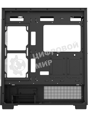 Компьютерный корпус AeroCool/Formula V Line Crystal E1 Black, ATX, TYPE-C*1, USB3.0*2, Switch Display Panel