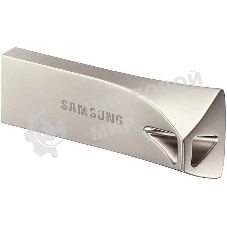 Флешка USB 64Gb USB Drive USB 3.1 Samsung BAR Plus (up to 300Mb/s) (MUF-64BE3/APC) серебристый