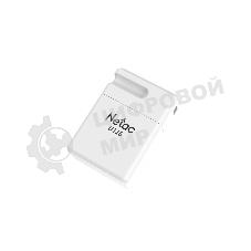 Флешка USB Netac U116 (NT03U116N-032G-20WH), 32Gb, USB 2.0, R/W 70/30, белый