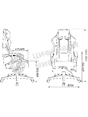Кресло Бюрократ Zombie GAME TETRA черный/карбон, экокожа, 120 кг, механизм качания