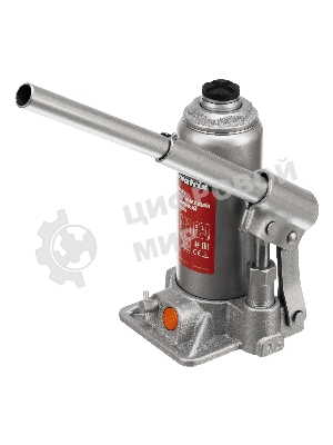 Домкрат гидравлический бутылочный Matrix, 3 т, h подъема 178–343 мм