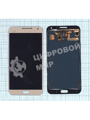 Дисплей для Samsung Galaxy E7 SM-E700 TFT золотой