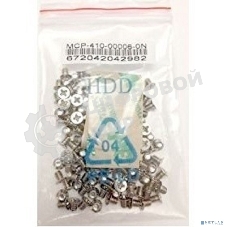 Набор Supermicro MCP-410-00006-0N, состоящий 100 крепежных винтов и 24 пронумерованных наклеек для HotSwap лотков под 2.5'' HDD