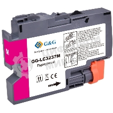 Картридж струйный G&G GG-LC3237M пурпурный (18.4мл) для Brother HL-J6000DW/J6100DW