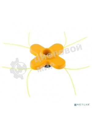 Головка триммерная универсальная гайка Denzel М10х1, 25 левая