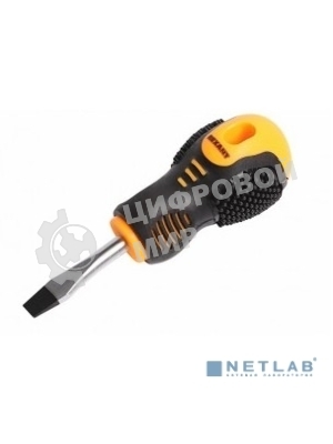 Отвертка шлицевая Rexant SL 6х40 мм, двухкомпонентная рукоятка