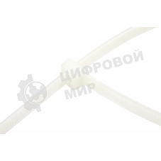 Хомут-стяжка нейлоновая многоразовая Rexant 150x3,5 мм, белая, упаковка 100 шт.