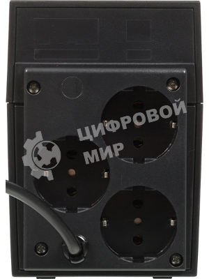 Источник бесперебойного питания Powercom Raptor RPT-800A EURO 480Вт 800ВА черный