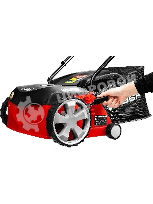 Аэратор-скарификатор электрический Зубр ЗСЭ-32-1000 1000Вт 4000 об/минт-сборник 40л