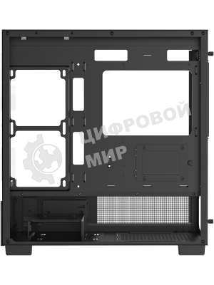Компьютерный корпус AeroCool/Formula V Line Crystal E1M Black, MATX, USB3.0*2, Switch Display Panel