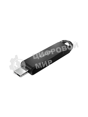Флешка USB Sandisk CZ460 Ultra (SDCZ460-128G-G46), 128Gb, USB Type-C, R/W 150/30, черный