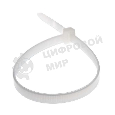 Хомут кабельный Rexant 7.6х300 нейл. белый (уп. 100 шт)