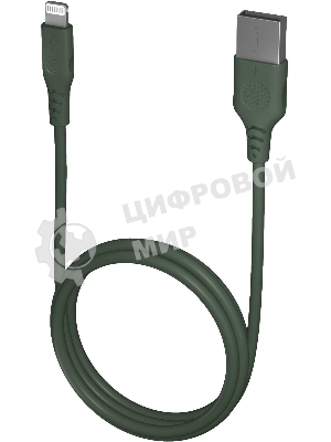 Кабель Vipe VPCBLMFIPVCGRN USB (m)-Lightning (m) 1.2м зеленый