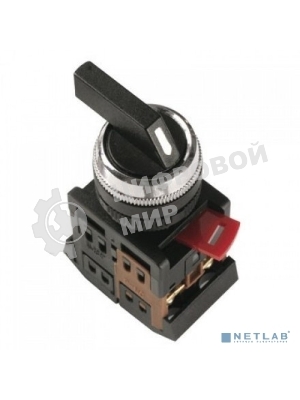 Переключатель ALC-22 на 2 полож. черный 1з+1р IEK BSW10-ALC-2-K02