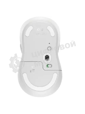 Мышь беспроводная Logitech Signature M650 L белый, 4000 dpi, радиоканал, Bluetooth, USB, кнопки - 5