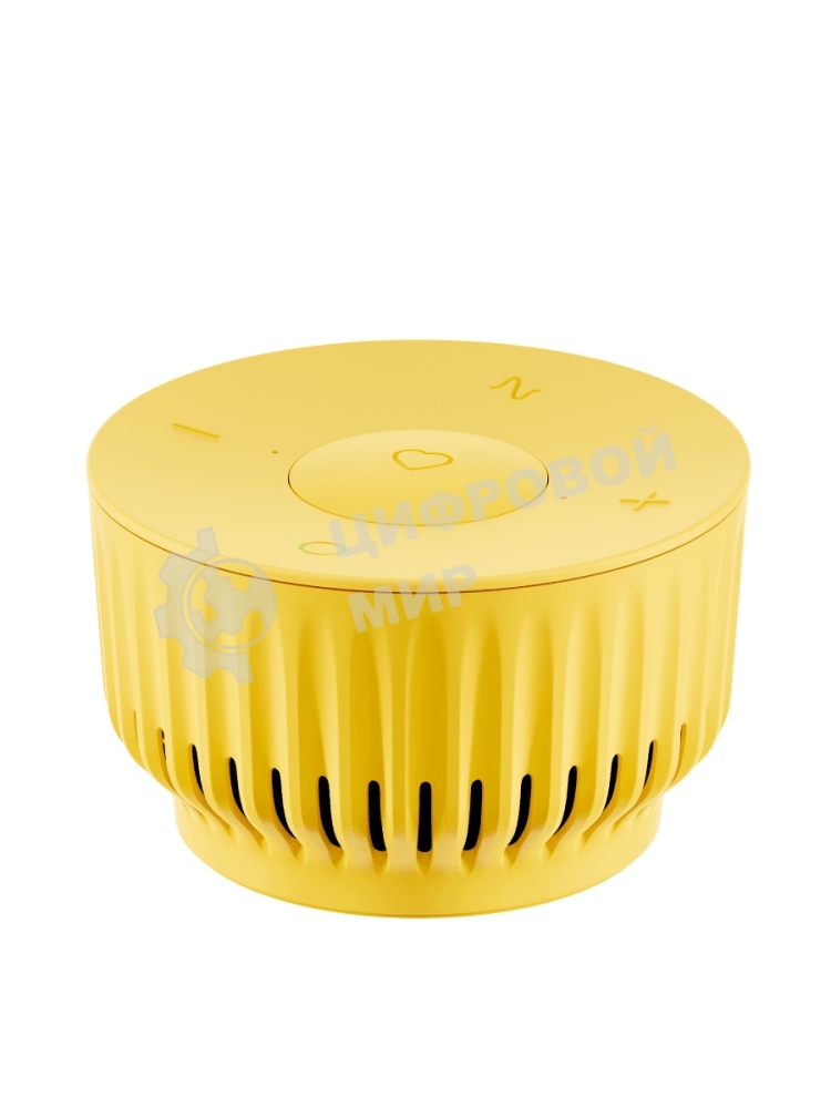 Умная колонка Sber SberBoom Mini, 5Вт, 1.0, мультирум, стереопара, детектор шума, световая индикация, Wi-Fi, Bluetooth 5.0, Салют, желтый