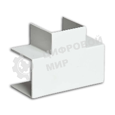 Тройник накладной 90град. 25х16 бел. Рувинил ТРН-25х16