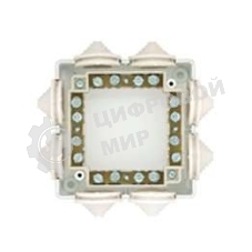 Коробка распределительная Кунцево-Электро ОП ПГ 90х90х42 мм с клемм. КОА-003