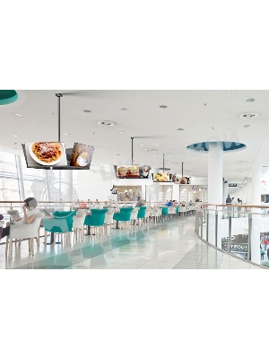 Потолочный кронштейн ONKRON CPRO2L-4 для 4 телевизоров 32”- 55