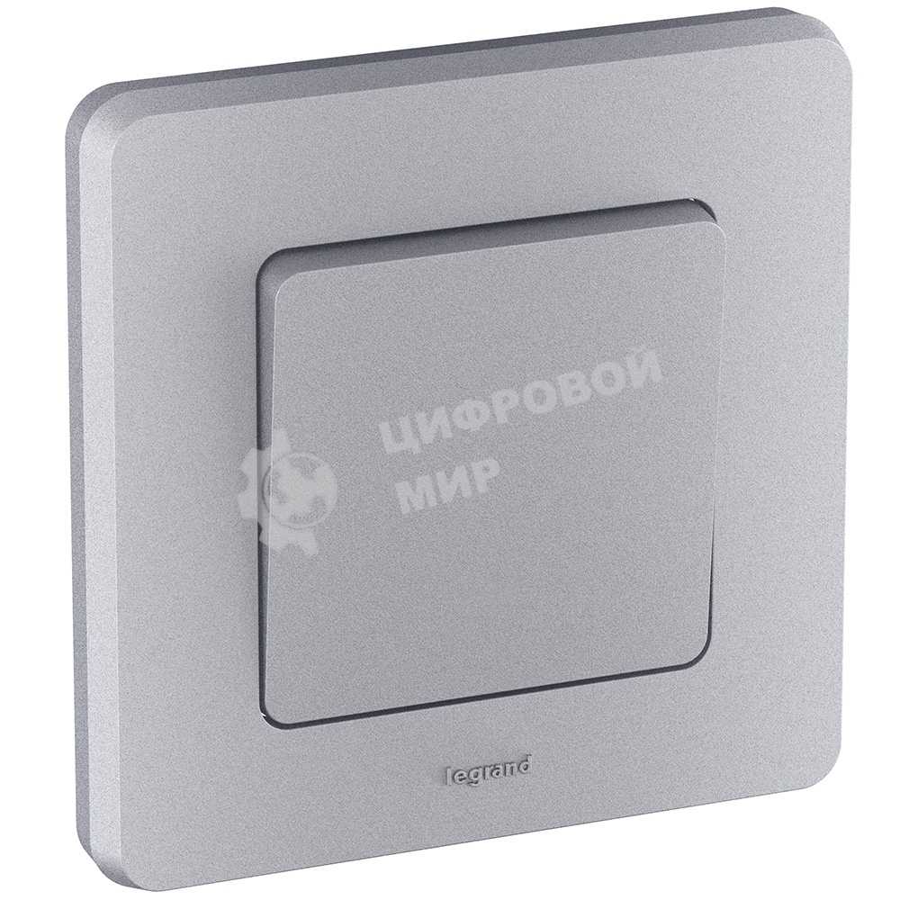 Рамка 1 пост алюминий Inspiria