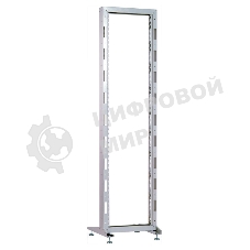 Стойка телекоммуникационная универсальная ЦМО 42U однорамная (СТК-42) (1 коробка)