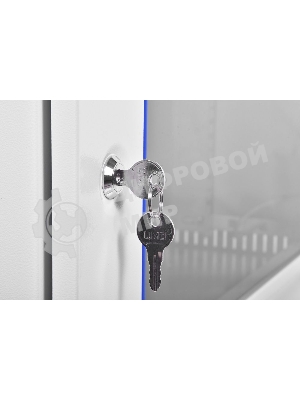 Шкаф телеком. настенный разборный 15U (600х350) дверь стекло (ШРН-Э-15.350) (1 коробка)