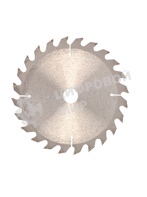 Пильный диск по дереву Matrix, ф160 х 20 мм, 24 зуба + кольцо, 20/16