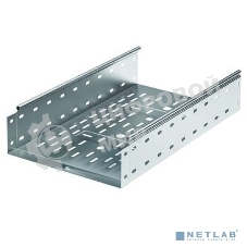 Лоток листовой перфорированный 200х100 L2000 сталь 0.8мм ДКС 35333