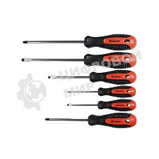 Отвертка MATRIX 13351проф. fusion crv 3компонентная рукоятка antislip 6шт.