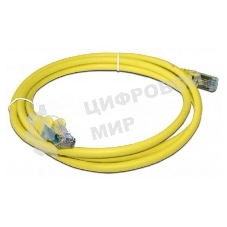 Патч-корд LANMASTER LAN-PC45/S5E-5.0-YL вилка RJ-45-вилка RJ-45 cat.5е 5м желтый LSZH (уп.:1шт)