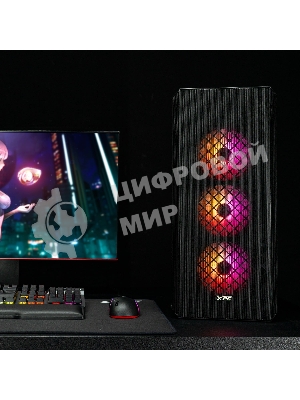 Компьютерный корпус ADATA XPG Defender-BKCWW черный Mid-Tower