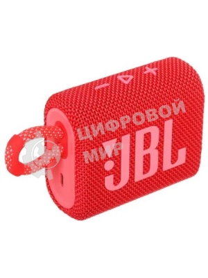 Портативная акустика JBL GO 3, красный