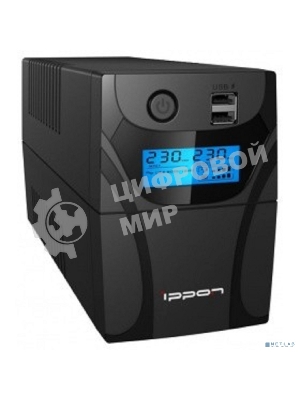 Источник бесперебойного питания Ippon Back Power Pro II 600 360Вт 600ВА черный