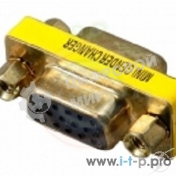 Переходник Rexant гн.VGA - гн.VGA GOLD